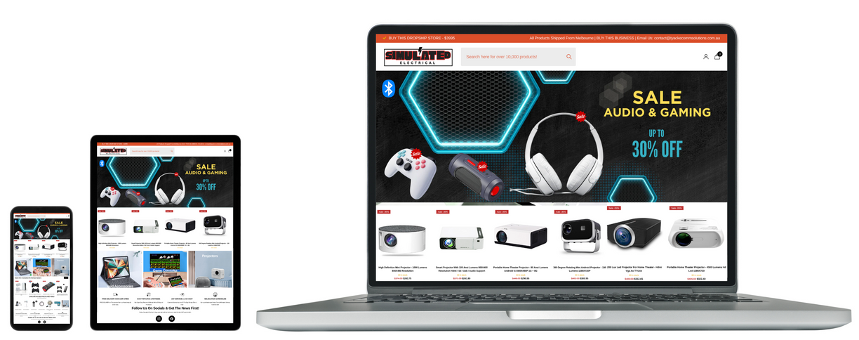 Buy a Premium Electrical Shopify Dropship Store | Built From Scratch