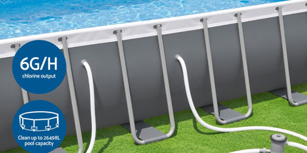 Bestway Hydrogenic 6g/h Saltwater Chlorinator System Pool Chlorine Generator