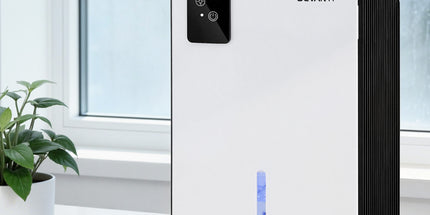 DEVANTI 2000ml Portable Dehumidifier Moisture Absorber Home Bedroom Quiet Remote