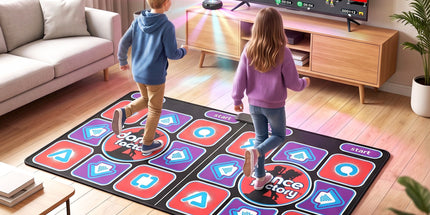 Keezi HDMI Dance Mat 2 Player for Kids & Adults with AR Camera Electronic Dance Pad Tyack eCommerce Solutions