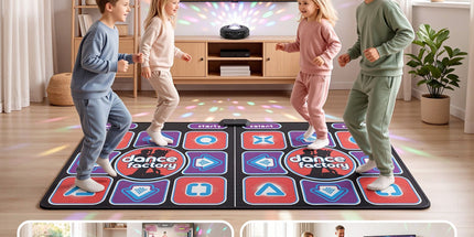 Keezi HDMI Dance Mat 2 Player for Kids & Adults with AR Camera Electronic Dance Pad Tyack eCommerce Solutions