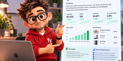 Ty. – Your AI eCommerce Manager