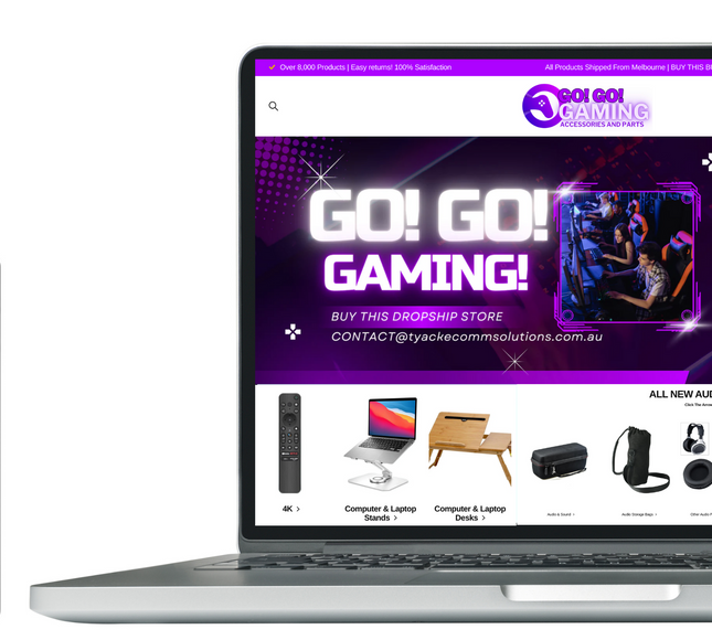 Buy A Gaming Accessories Shopify Dropship Store | Built From Scratch - Tyack eCommerce Solutions