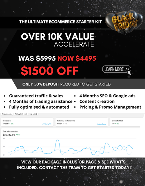 PLATINUM ECOMMERCE SETUP