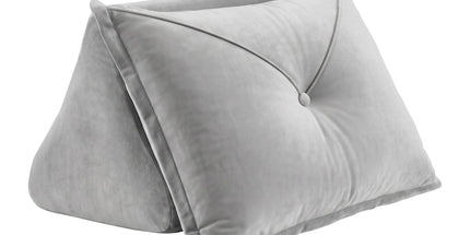 Giselle Bedding Back Pillow for Sitting in Bed, No-Collapse 25D High-Density Base, Ergonomic Lumbar Support Pillow for Gaming, Nursing & Floor Tatami, 90% Shredded Sponge Cushion with Washable Velvet Cover