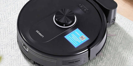 DEVANTI Robot Vacuum and Mop, APP Control 6000Pa LDS Laser 3-in-1 Cleaning