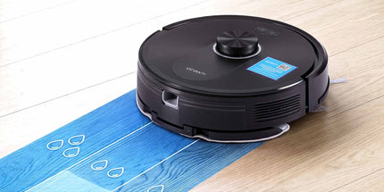 DEVANTI Robot Vacuum and Mop, APP Control 6000Pa LDS Laser 3-in-1 Cleaning
