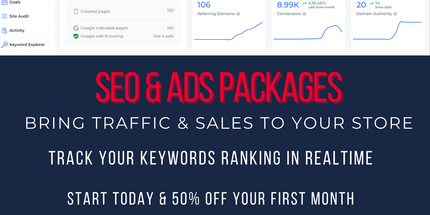 Combined SEO Google Ads Management Package - Starter Pack