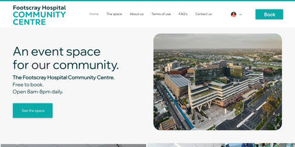 Event Space Booking Systems & Website
