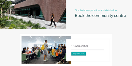 Event Space Booking Systems & Website