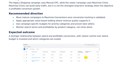 Google Ads & Merchant Centre Audit
