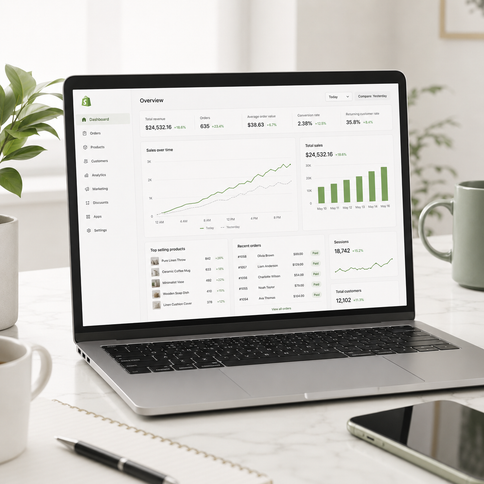 $20 Shopify Account Set Up & Dropship Supplier Contacts