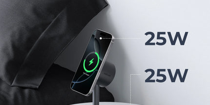 AUKEY LC-MC213 Qi2.2 MagFusion 2X 2-in-1 Magnetic Wireless Charger