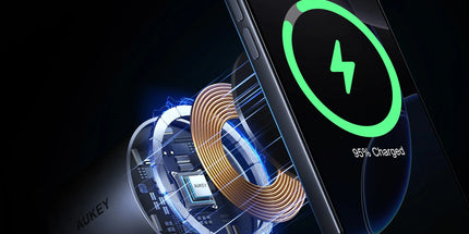 AUKEY LC-MC213 Qi2.2 MagFusion 2X 2-in-1 Magnetic Wireless Charger