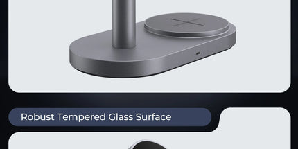 AUKEY LC-MC213 Qi2.2 MagFusion 2X 2-in-1 Magnetic Wireless Charger
