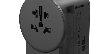 AUKEY PA-TA11A GlobeMate 65W GaN Universal Adapter with USB Ports
