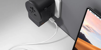 AUKEY PA-TA11A GlobeMate 65W GaN Universal Adapter with USB Ports