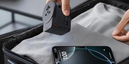 AUKEY PA-TA11A GlobeMate 65W GaN Universal Adapter with USB Ports