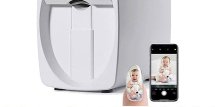 Nail Printer Nail Art Printer Machine Kit-Impresora De UñAs Pro,3D Fingernail Printer Machine for Salon&Home-WiFi/DIY Design| Pg4 Gel,Fm10 Ink, Base/Cleaning Glue - White - Size Nail art machine Tyack eCommerce Solutions
