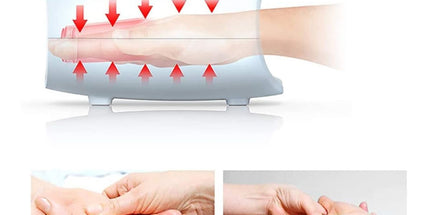 Electric Hand Massager, 3 Levels Cordless Accupressure Massager with Air Pressure Compress for Arthritis, Palm Massage, Finger Numbness Coldness Relief