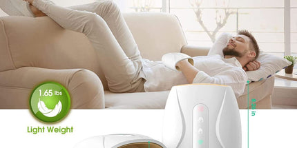 Electric Hand Massager, 3 Levels Cordless Accupressure Massager with Air Pressure Compress for Arthritis, Palm Massage, Finger Numbness Coldness Relief