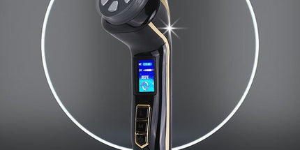 Facial Massager Device – Skin Care Tool for Anti-Aging– Face Lifting & Toning Massager for Hydration & Radiance – Home Spa for Women (Black)
