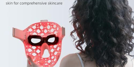 Red Light Therapy for Face, 850nm NIR LED Mask for Daily Beauty Routine 8 Modes Light Therapy Mask, 51 LED Cores with Timer & Brightness Adjustment Functions Tyack eCommerce Solutions