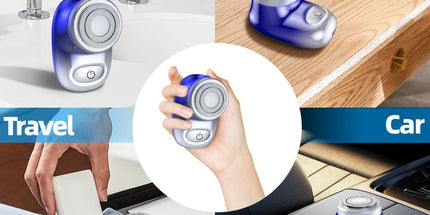 Mini Electric Shaver, Pocket Size Electric Shaver for Men Women, Rechargeable Easy One-Button, Portable Powerful Waterproof Razor for Travel Office Business Trip