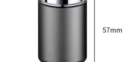 Mini Electric Shaver, Mini Portable Electric Shaver, Mini Shaver for Men, USB Rechargeable Waterproof Shaver - Gray - Size 57mm*42mm