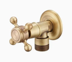 Antique Brass Faucet for Garden Hose, Fence, Bathroom & Outdoor Use – Durable and Stylish Faucet Accessory, Perfect for Home and Gardening - Bronze - Size All-in-One Spray Gun Kit Tyack eCommerce Solutions