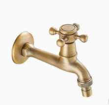 Antique Brass Faucet for Garden Hose, Fence, Bathroom & Outdoor Use – Durable and Stylish Faucet Accessory, Perfect for Home and Gardening - Bronze - Size All-in-One Spray Gun Kit Tyack eCommerce Solutions