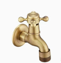 Antique Brass Faucet for Garden Hose, Fence, Bathroom & Outdoor Use – Durable and Stylish Faucet Accessory, Perfect for Home and Gardening - Bronze - Size Split Spray Gun Kit Tyack eCommerce Solutions