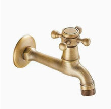 Antique Brass Faucet for Garden Hose, Fence, Bathroom & Outdoor Use – Durable and Stylish Faucet Accessory, Perfect for Home and Gardening - Bronze - Size Split Spray Gun Kit Tyack eCommerce Solutions