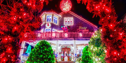 LED White Christmas Lights Outdoor, String Lights Plug in | Extendable, 8 Modes Christmas Tree Light, Timer, Durable, for Room Garden Patio Porch Wedding Christmas Halloween Decoration - Red & Green - Size 100m 1000-LED Light String with 3m Extension Cabl