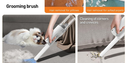 Pet Grooming Vacuum Dog Grooming Vacuum Cat Hair Removal Tool Slicker Brush Set