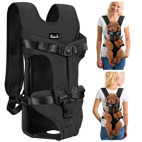Dog Harness Storage Bags For Dogs Pet Accessories Dog Outdoor Gear High-Quality - Black - Size XL