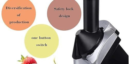 Home Ice Cream Maker - Soft Serve & Frozen Dessert Machine for Healthy Sorbet, Sherbet, Fruit Ice Cream & Yogurt Tyack eCommerce Solutions