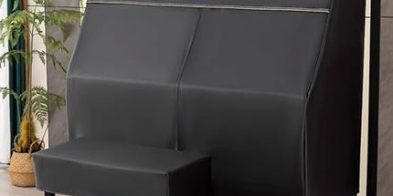 Leather Upright Piano Cover, Piano Full Cover Dustproof Waterproof, Universal Upright Piano Leather Protective Cover, Block Sunlight, Moisture, Dust - White - Size Double seat cover+piano cover Tyack eCommerce Solutions