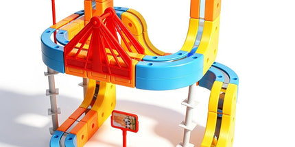 Magnetic Electric Train Set for Kids Ages 3-8, 100PCS Flexible Track Building Toy with Motorized Train, STEM Gift for Boys and Girls Tyack eCommerce Solutions