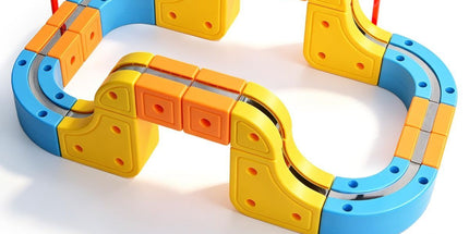 Magnetic Electric Train Set for Kids Ages 3-8, 100PCS Flexible Track Building Toy with Motorized Train, STEM Gift for Boys and Girls Tyack eCommerce Solutions