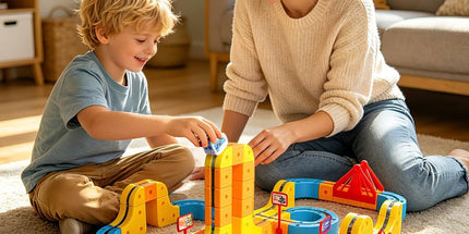 Magnetic Electric Train Set for Kids Ages 3-8, 100PCS Flexible Track Building Toy with Motorized Train, STEM Gift for Boys and Girls Tyack eCommerce Solutions