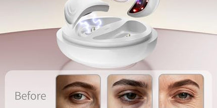 Red Light Microcurrent Eye Massager for Under-Eye Care On-the-Go (Pink) Tyack eCommerce Solutions