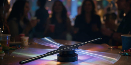 3D Hologram Projector, 4/16 Inch Christmas & Halloween HD LED Hologram Projector Holographic Advertising Display with Remote, WiFi and APP, Holographic Video Advertising for Home(black) Tyack eCommerce Solutions