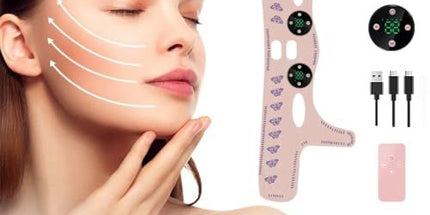Portable Facial Massager for Jawline Sculpting & Double Chin Reduction for Home, Office & Travel (black) Tyack eCommerce Solutions