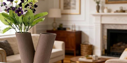 Love Vase 4-Piece Ceramic Vase Set – Stylish Floral Decorative Vases for Entryway, Table Centerpiece & Home Décor(Beige, Light Taupe, Dark Brown) Tyack eCommerce Solutions