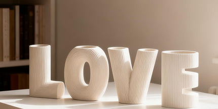 Love Vase 4-Piece Ceramic Vase Set – Stylish Floral Decorative Vases for Entryway, Table Centerpiece & Home Décor(Beige, Light Taupe, Dark Brown) Tyack eCommerce Solutions