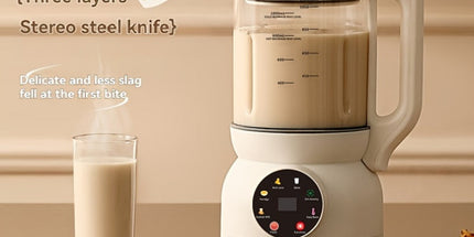 Automatic Nut Milk Maker with Rotating Cleaning Brush