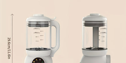 Automatic Nut Milk Maker with Rotating Cleaning Brush