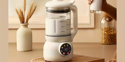 Automatic Nut Milk Maker with Rotating Cleaning Brush