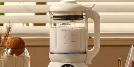 Automatic Nut Milk Maker with Rotating Cleaning Brush